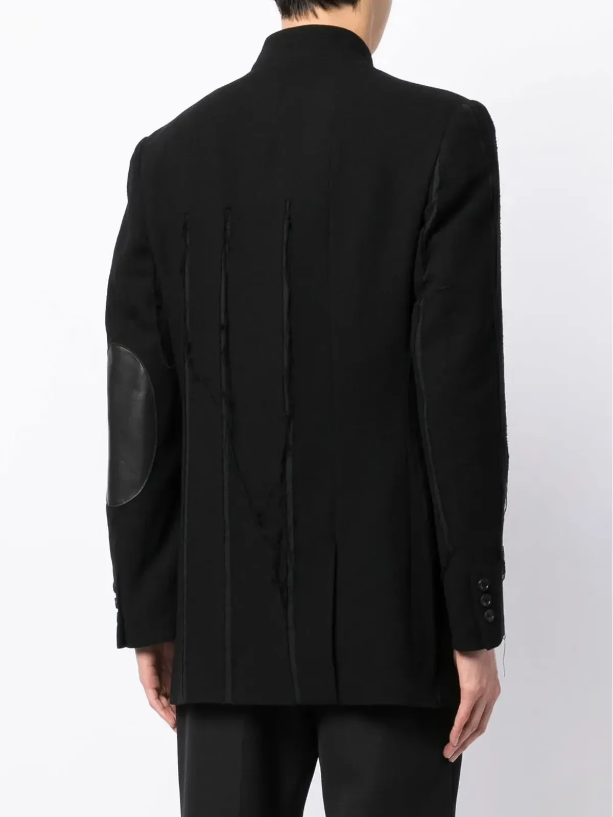 Yohji Yamamoto ボタンアップ長袖ブレザー - 画像4
