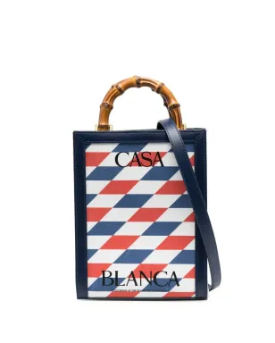 Casablanca Casa ロゴプリント トートバッグ - サムネイル1