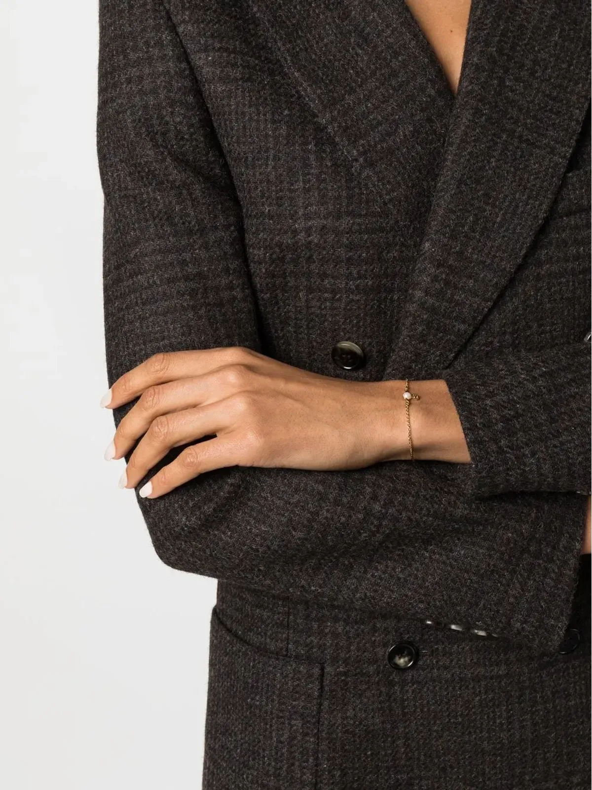 Vivienne Westwood オーブモチーフチェーンブレスレット（ゴールド） - 画像2