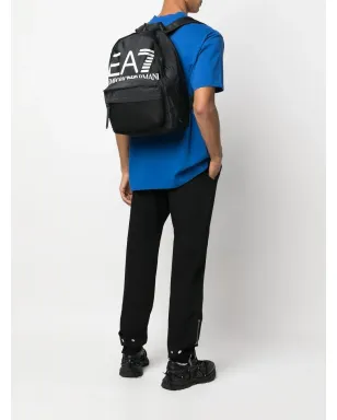 Ea7 Emporio Armani ロゴプリントバックパック - サムネイル2