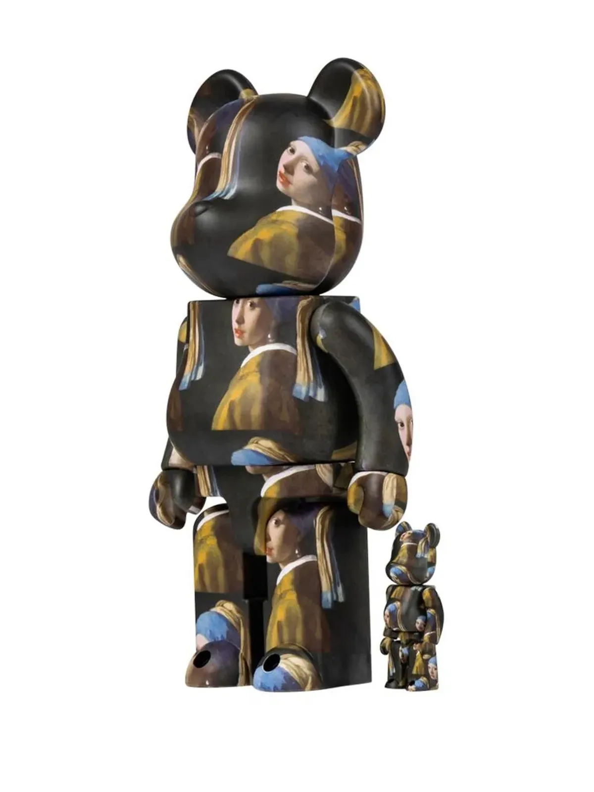 MEDICOM TOY BE@RBRICK ヨハネス・フェルメール フィギュアセット ブラック - 画像3