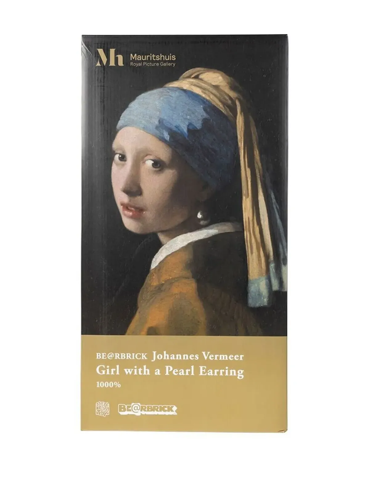MEDICOM TOY Johannes Vermeer BE@RBRICK 1000% フィギュア ブラック - 画像4