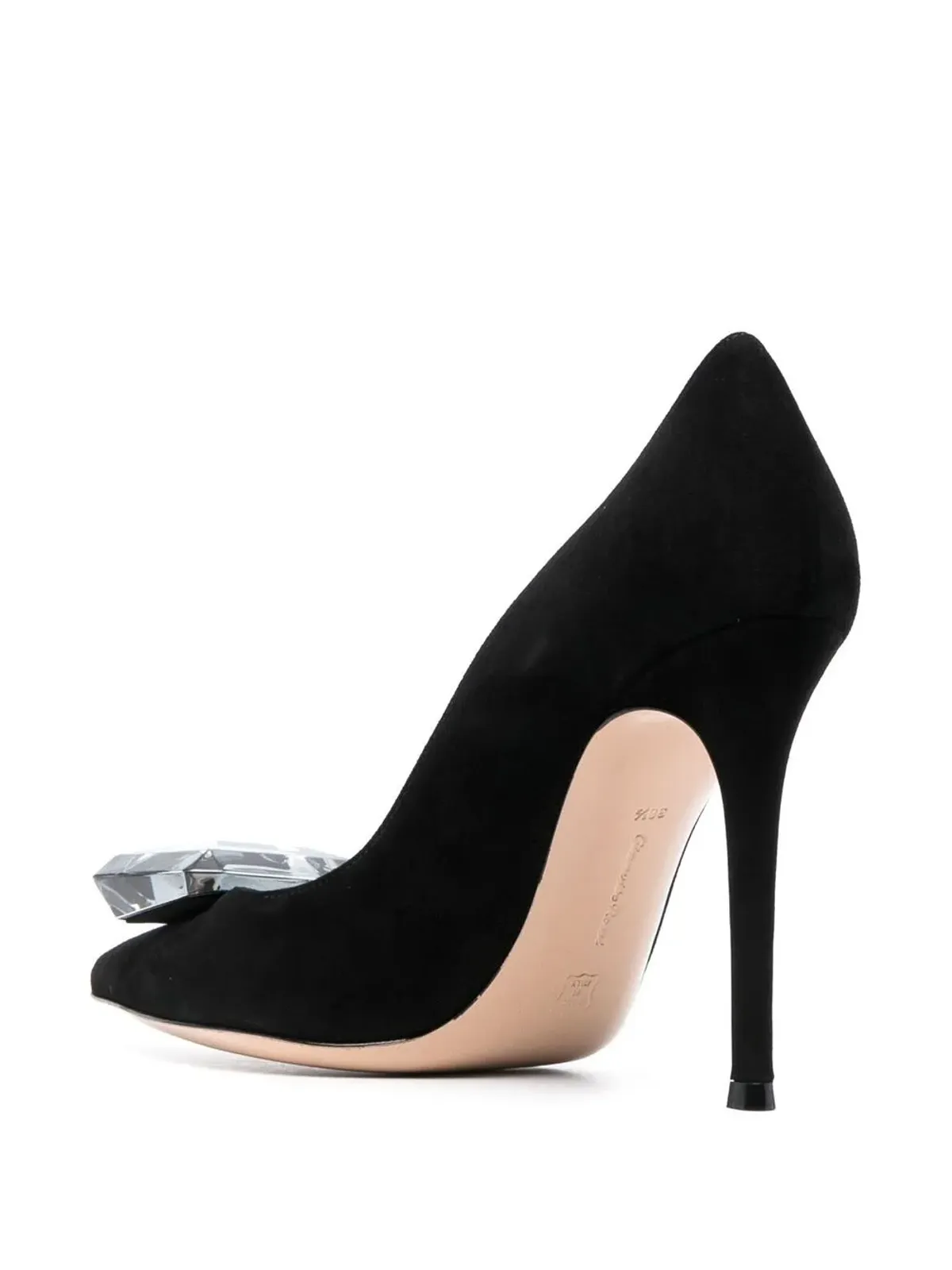 Gianvito Rossi ジャイプール スエードパンプス - 画像3