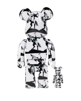 MEDICOM TOY × Brandalism Highwayman BE@RBRICK フィギュアセット - White - サムネイル2