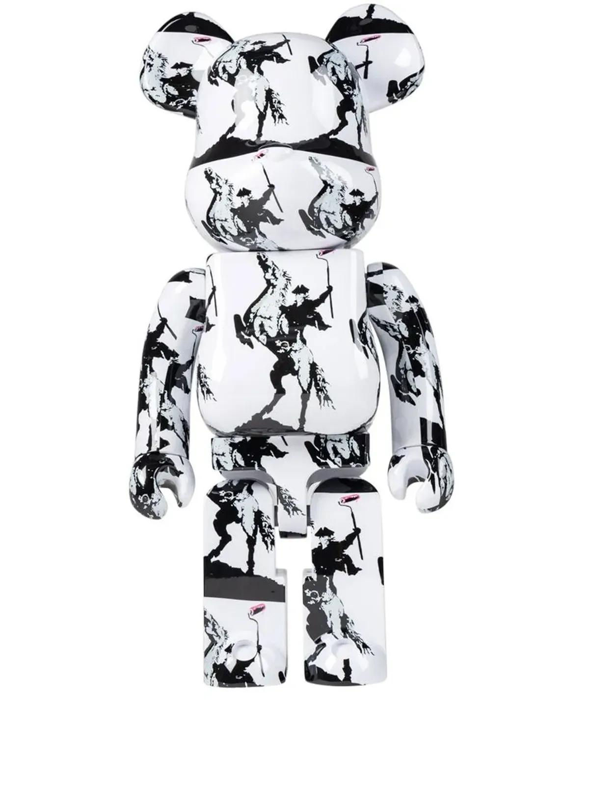 MEDICOM TOY x Brandalism ハイウェイマン BE@RBRICK 1000% フィギュア - 画像1