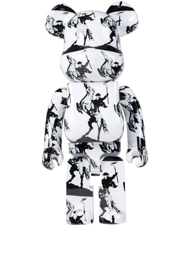 MEDICOM TOY MEDICOM TOY x Brandalism ハイウェイマン BE@RBRICK 1000% フィギュアの商品画像