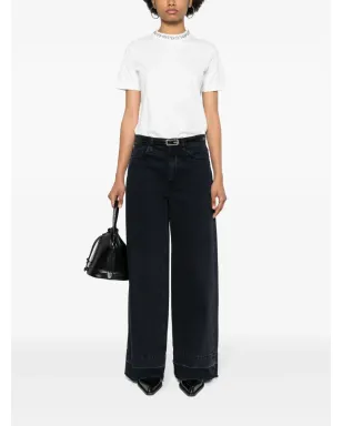 Golden Goose カボションクリスタル付きコットンTシャツ - サムネイル2