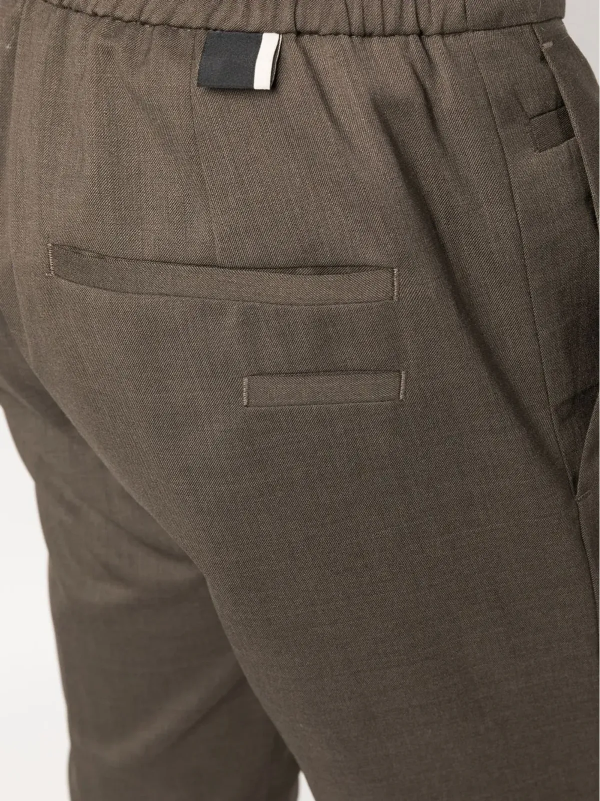 Low Brand ストレートレッグ ウールブレンド トラウザー - 画像5