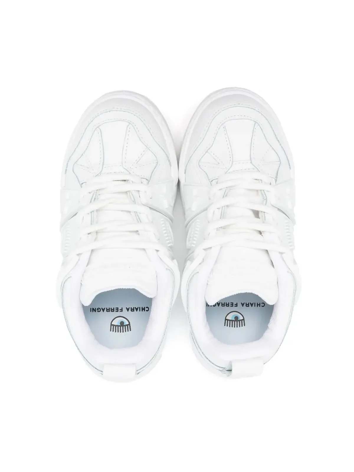 Chiara Ferragni Kids Eyelikeモチーフスニーカー - 画像3