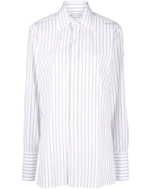 Maison Margiela 長袖ピンストライプ柄シャツ - サムネイル1