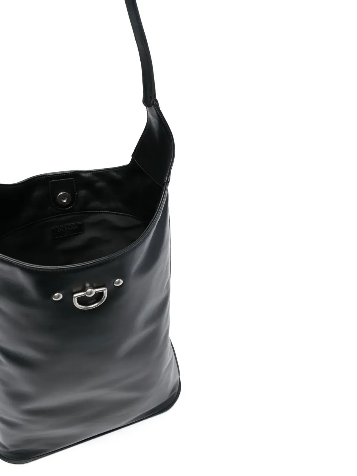 Durazzi Milano Dリングレザートートバッグ - 画像5