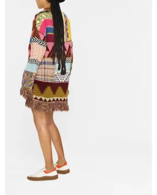 ETRO フリンジディテール ニットドレス - サムネイル3