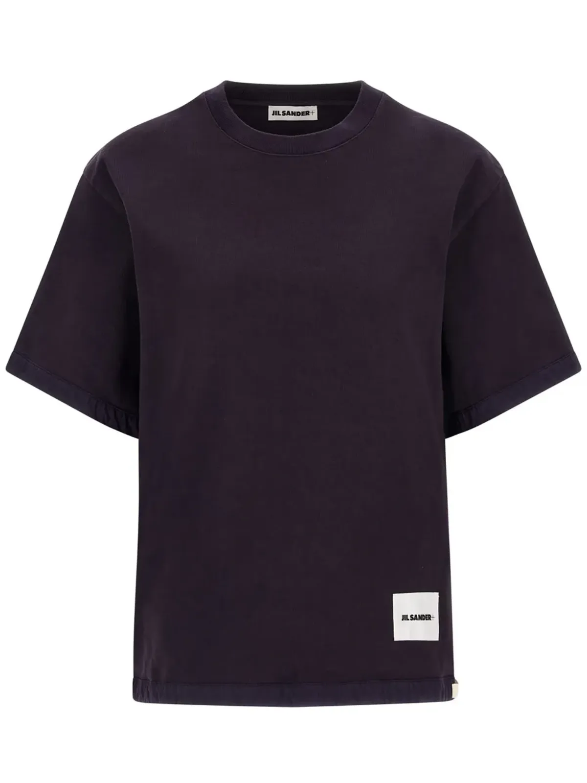 Jil Sander ロゴパッチ Tシャツ - ブラック - 画像1
