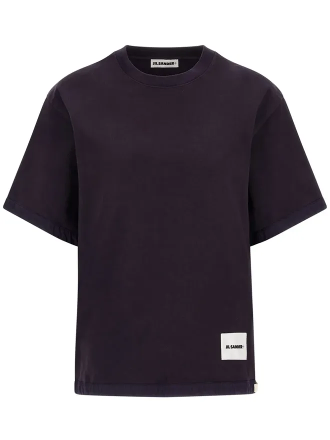 Jil Sander Jil Sander ロゴパッチ Tシャツ - ブラックの商品画像