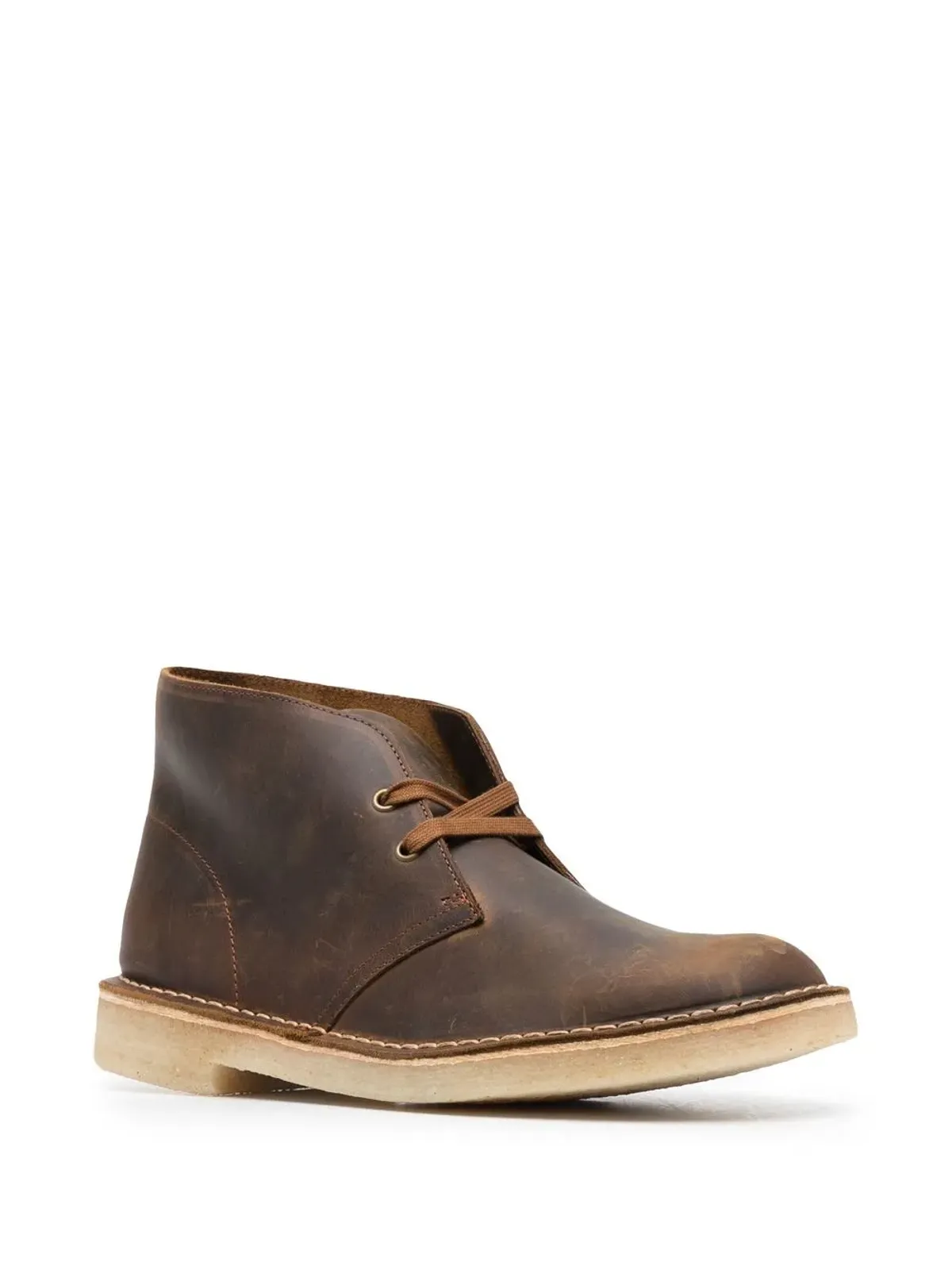 Clarks Originals レザー デザートブーツ - 画像2
