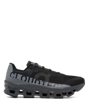 On Cloudmonster lo-top sneakers - Black - サムネイル1