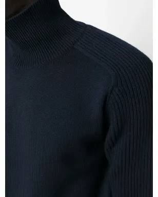 Jil Sander high-neck wool jumper - Blue - サムネイル5