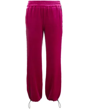 Versace Jeans Couture ロゴテープ トラックパンツ - ピンク - サムネイル1