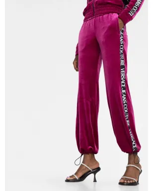 Versace Jeans Couture ロゴテープ トラックパンツ - ピンク - サムネイル3