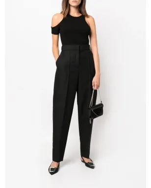 Tory Burch ハイウエスト テーパードパンツ - サムネイル2