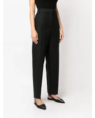 Tory Burch ハイウエスト テーパードパンツ - サムネイル3