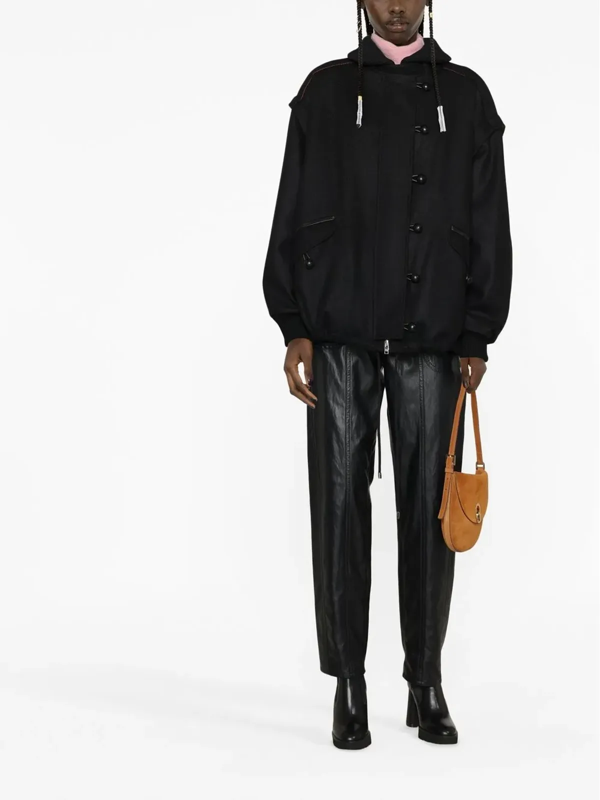 ISABEL MARANT ボタン留め ノースリーブ ジャケット - 画像2
