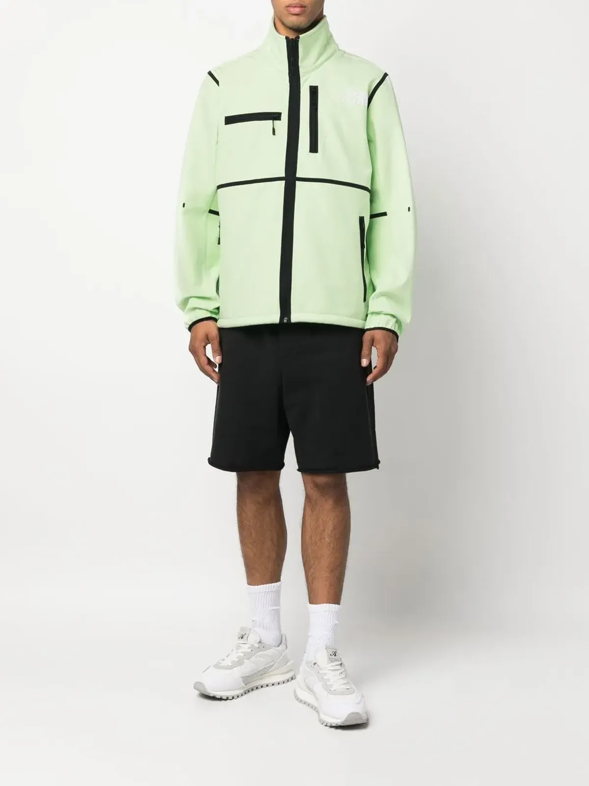 The North Face 胸ロゴプリントジップジャケット - 画像2