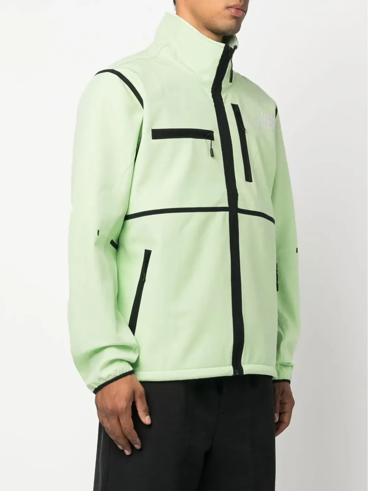 The North Face 胸ロゴプリントジップジャケット - 画像3