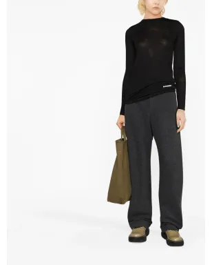 Jil Sander ロゴプリント長袖Tシャツ - サムネイル2