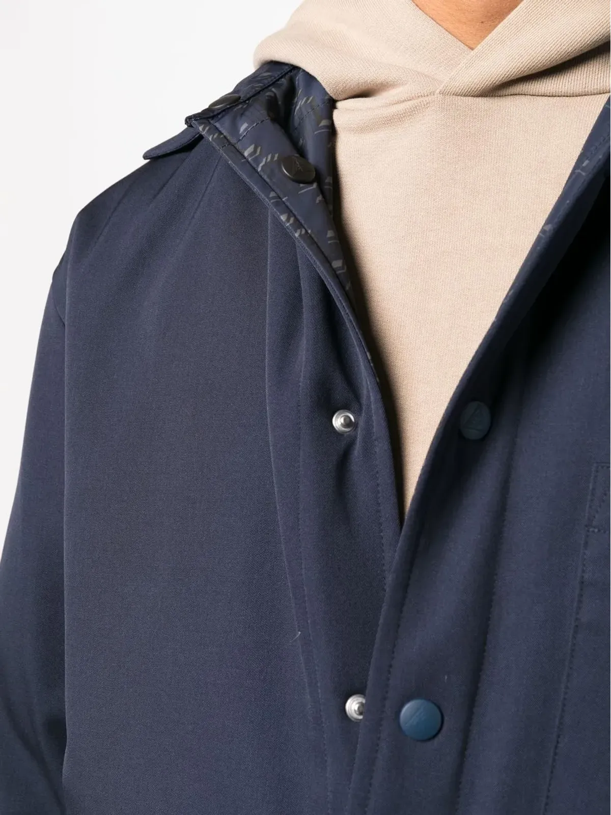Lanvin バージンウール シャツジャケット - 画像5