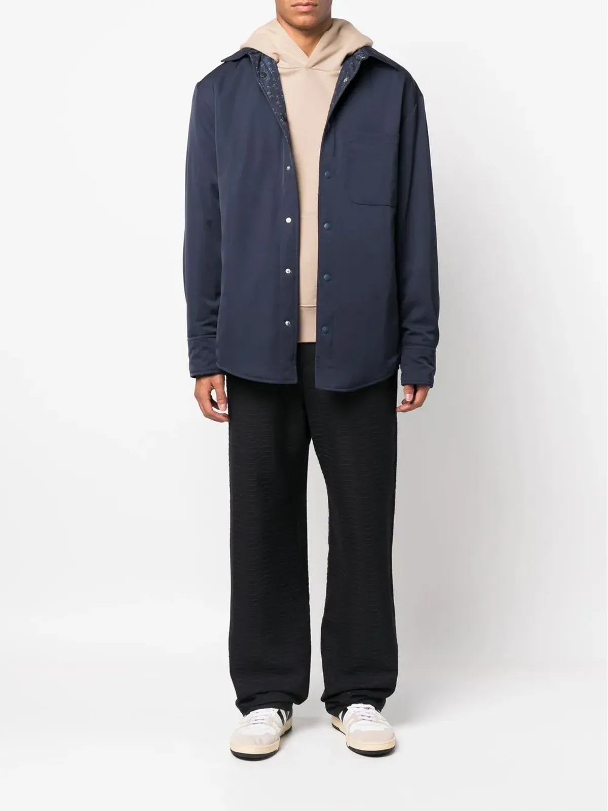 Lanvin バージンウール シャツジャケット - 画像2