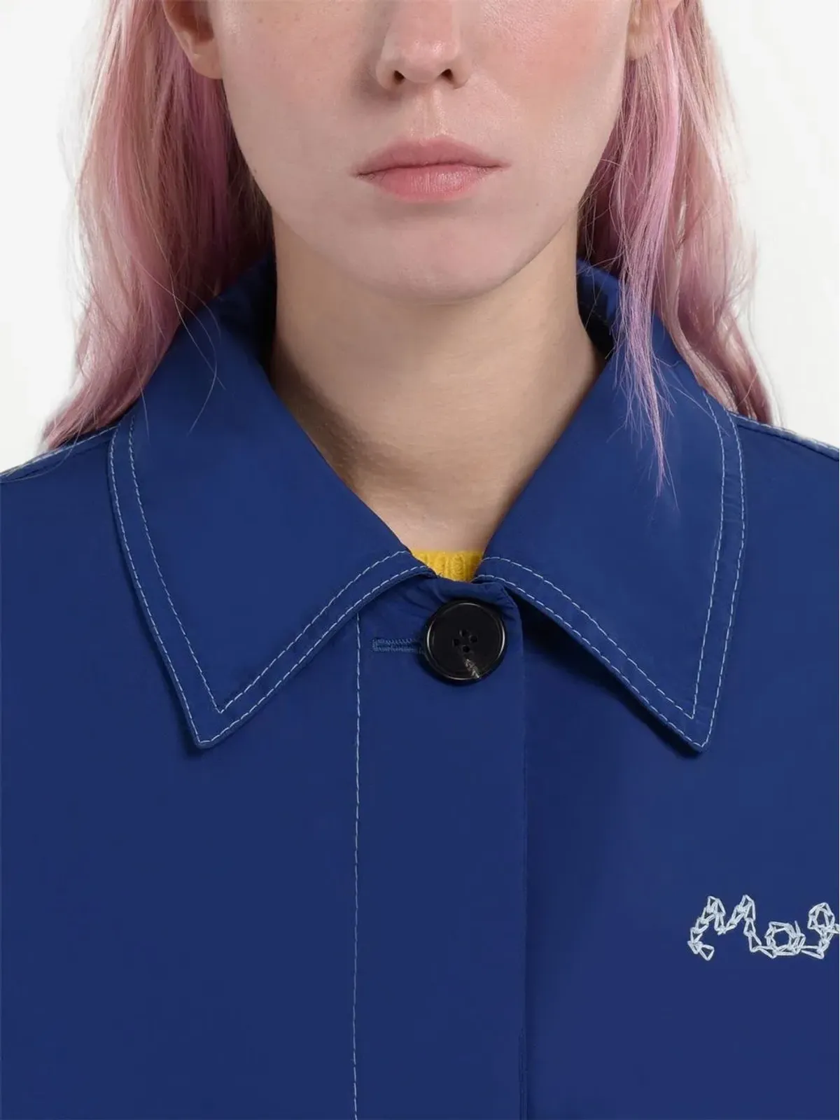 Marni ロゴ刺繍ジャケット - 画像4