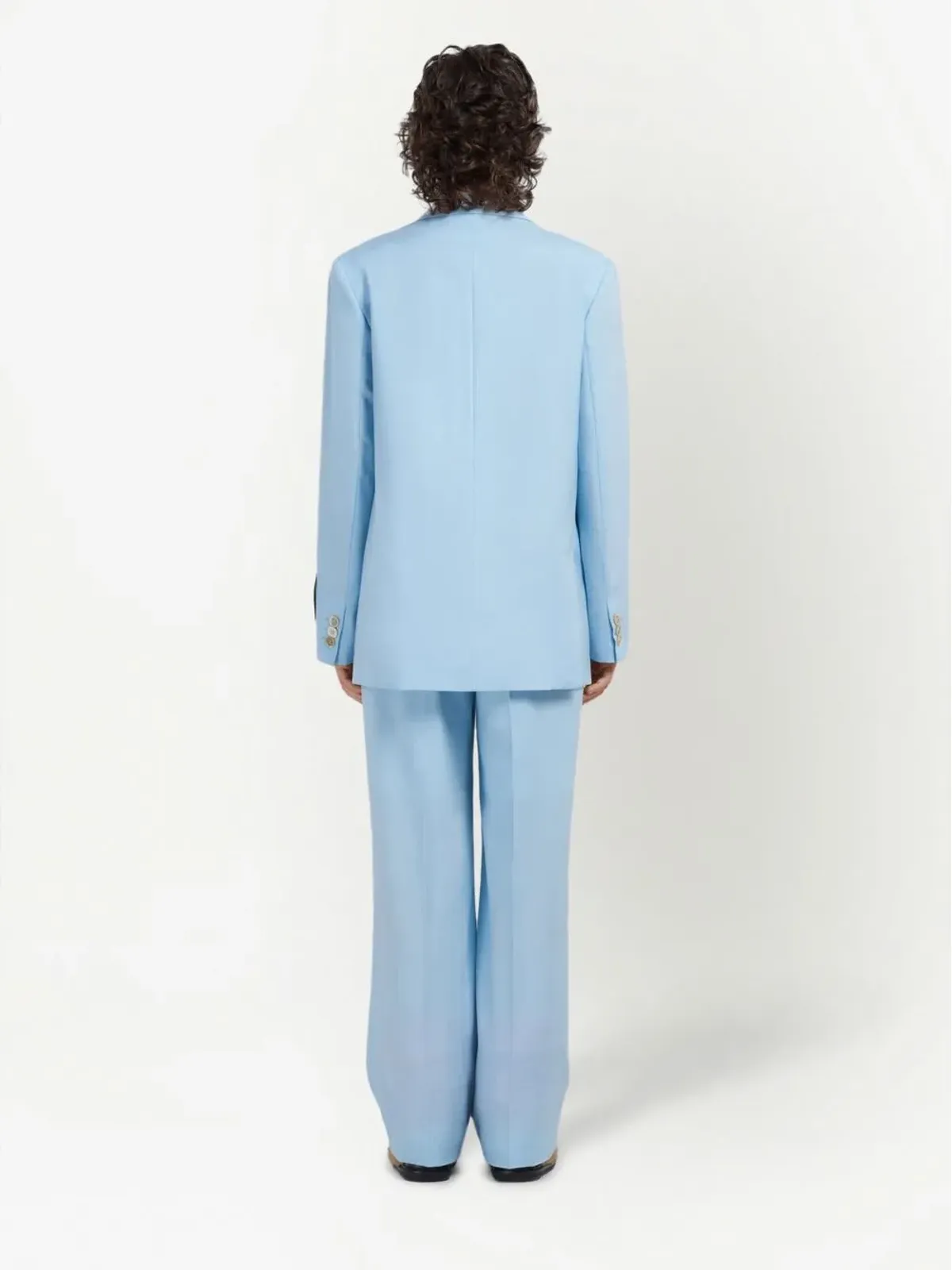 Marni シングルブレスト ウールブレザー - 画像4