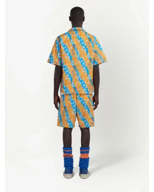 Marni ウェーブデイジープリントショーツ - サムネイル4