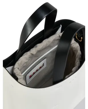 Marni ツートーンレザー トートバッグ - サムネイル4