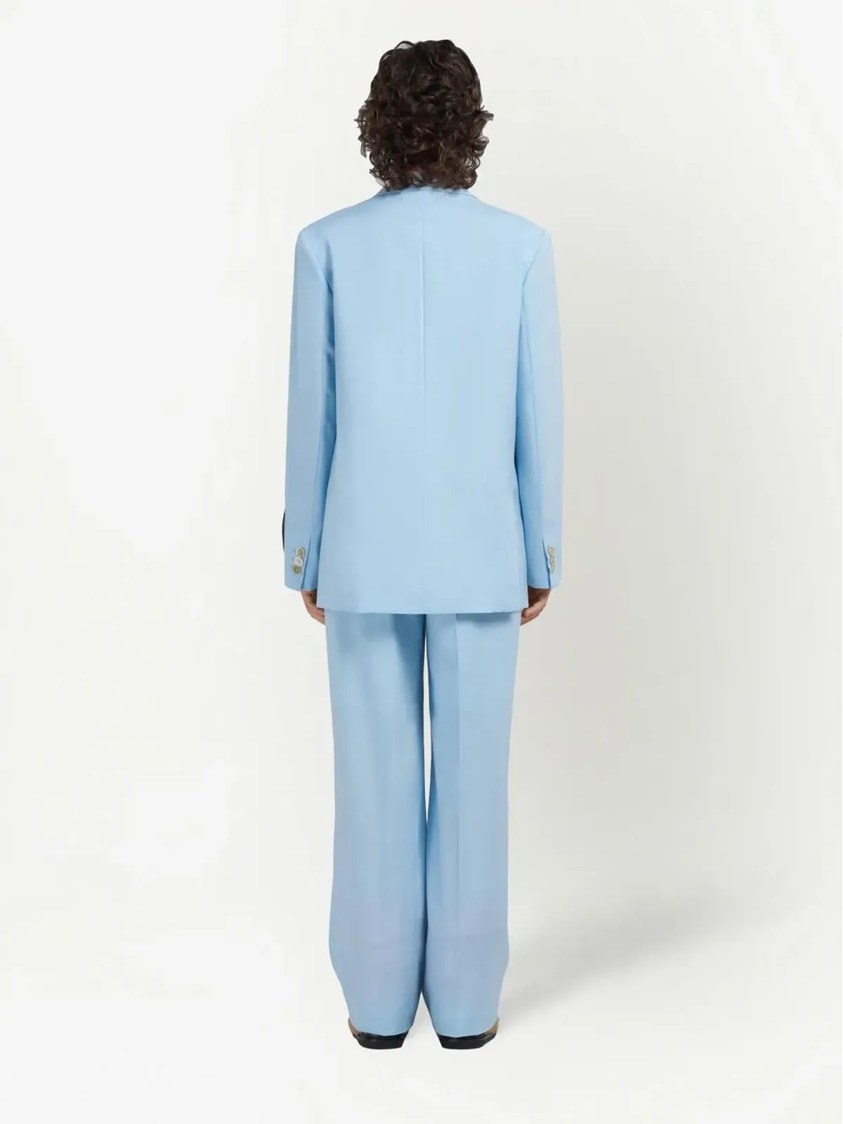 Marni ワイドレッグ テーラードパンツ - 画像4