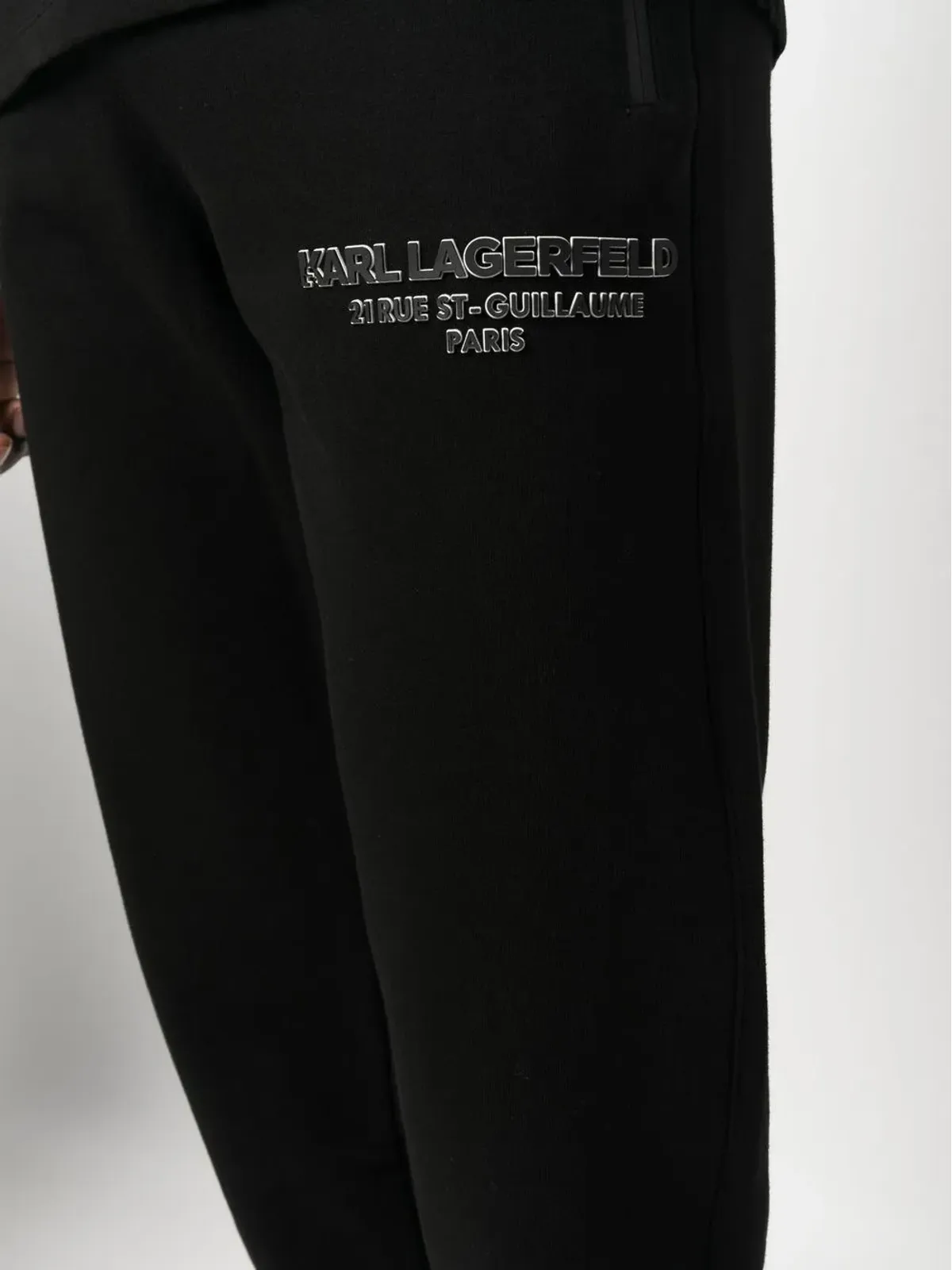 Karl Lagerfeld エンボスロゴ トラックパンツ - 画像5