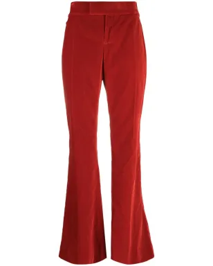 TOM FORD ベルベット ブーツカットパンツ - サムネイル1
