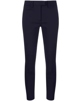 DONDUP スリムカット クロップドパンツ ブルー - サムネイル1