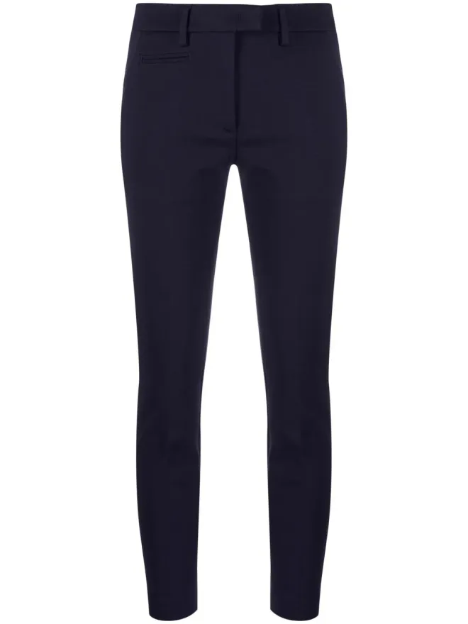 DONDUP DONDUP スリムカット クロップドパンツ ブルーの商品画像