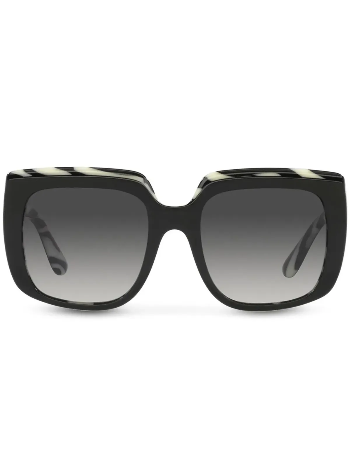 Dolce & Gabbana Eyewear ゼブラプリントディテール サングラス - 画像1