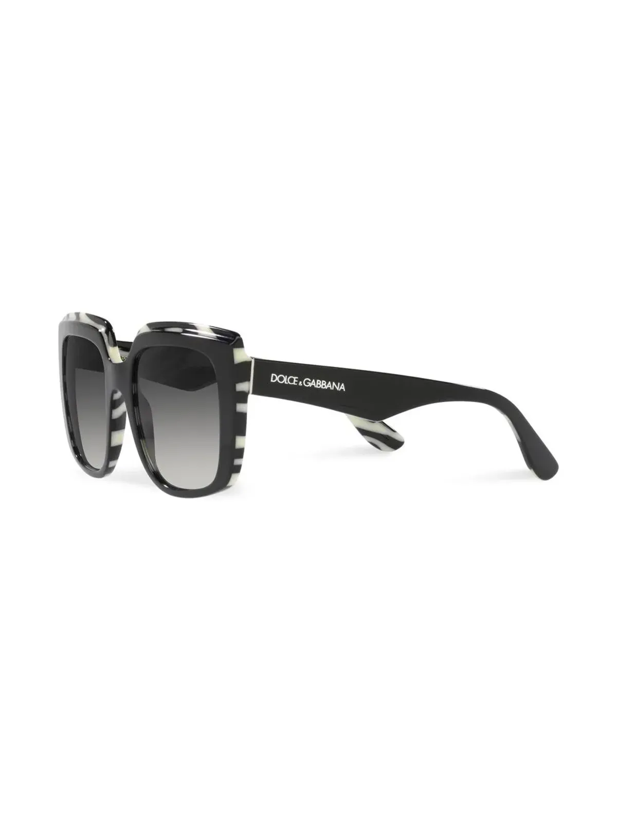 Dolce & Gabbana Eyewear ゼブラプリントディテール サングラス - 画像2