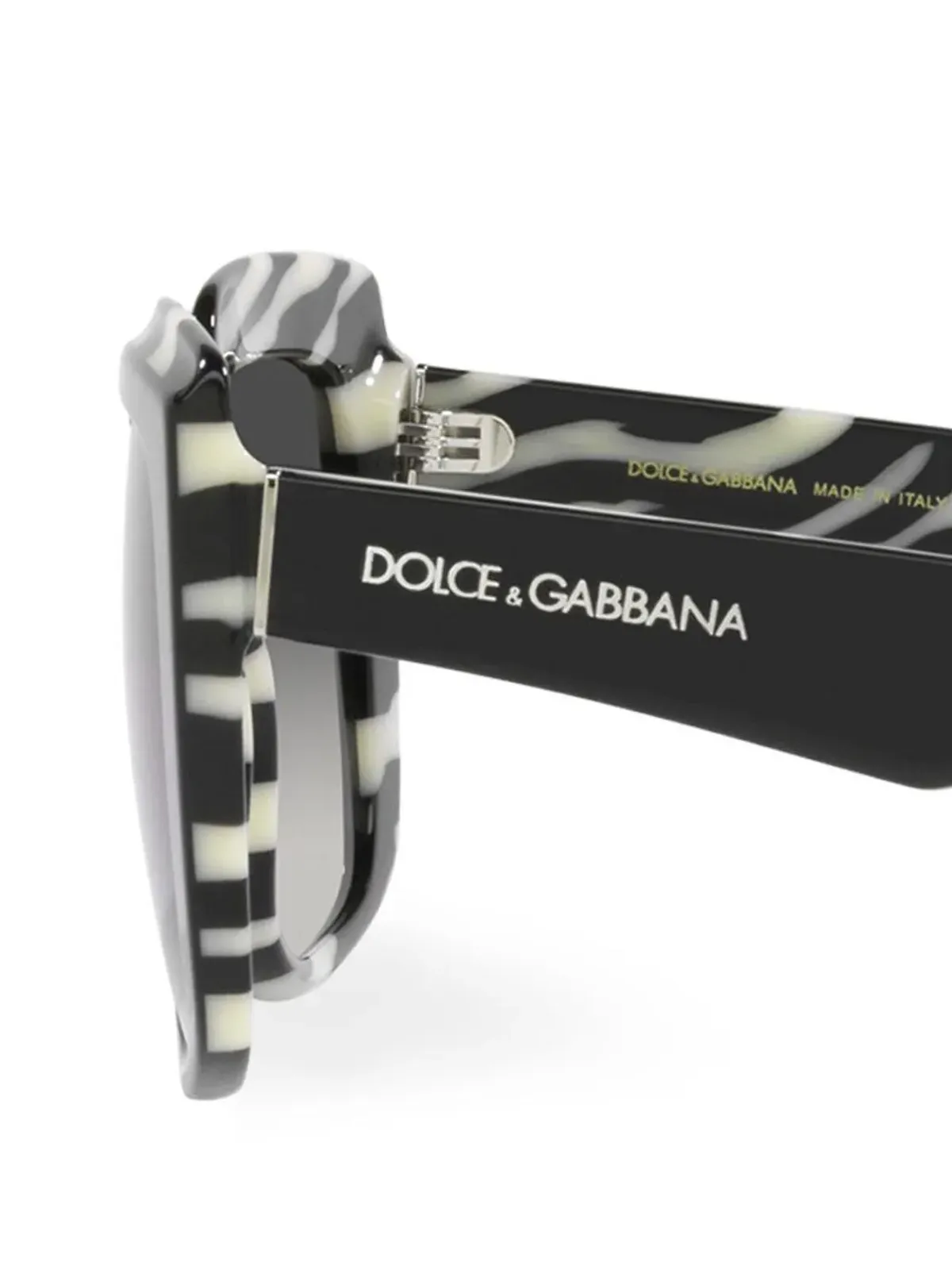 Dolce & Gabbana Eyewear ゼブラプリントディテール サングラス - 画像3
