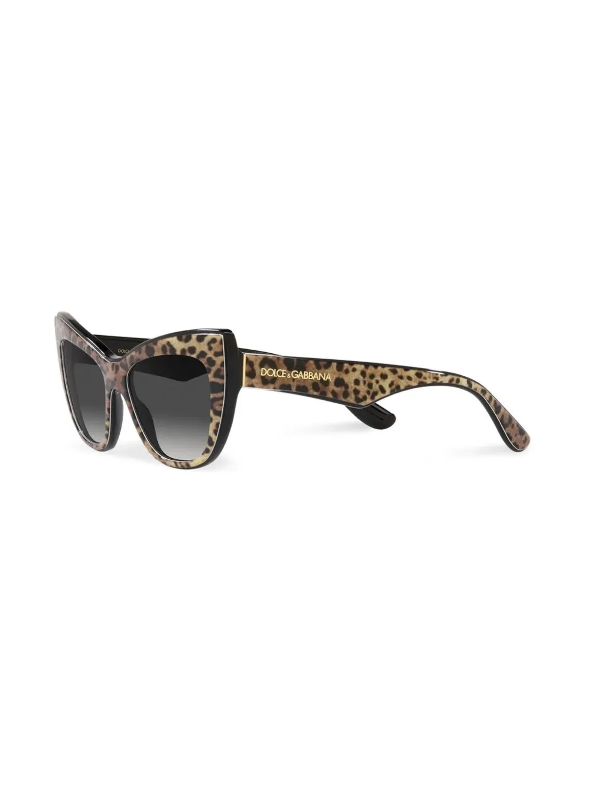 Dolce & Gabbana Eyewear レオパード柄ティントサングラス - ブラウン - 画像2