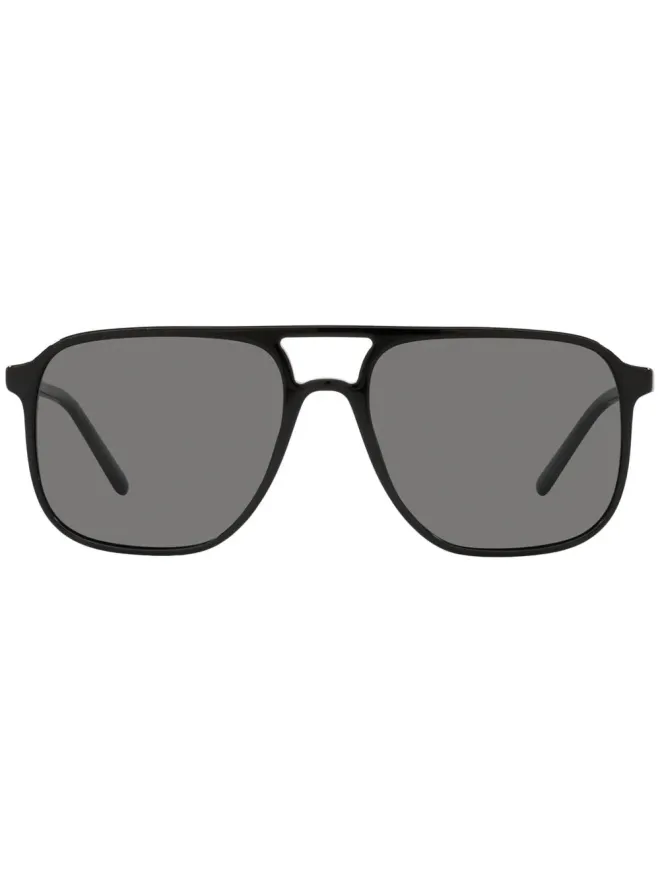 Dolce & Gabbana Eyewear Dolce & Gabbana Eyewear 薄型スクエアフレームサングラスの商品画像