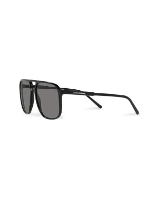 Dolce & Gabbana Eyewear 薄型スクエアフレームサングラス - サムネイル2