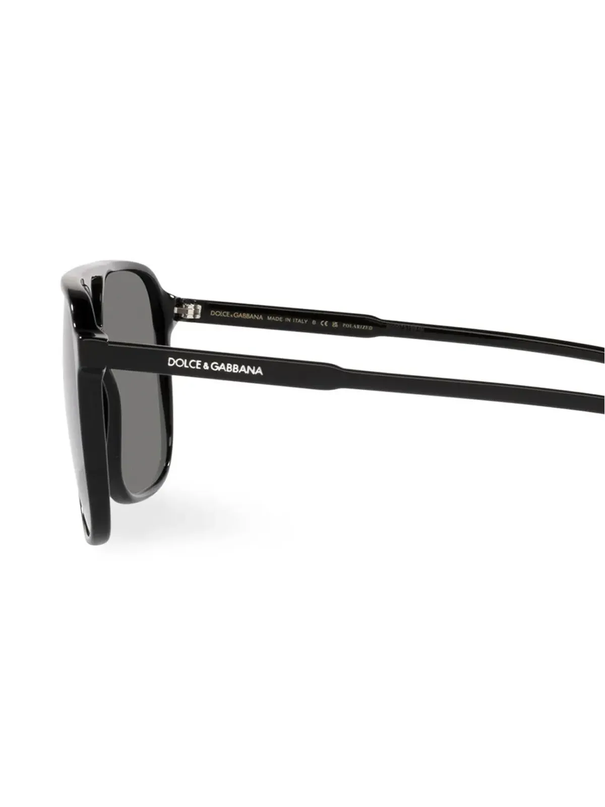 Dolce & Gabbana Eyewear 薄型スクエアフレームサングラス - 画像3