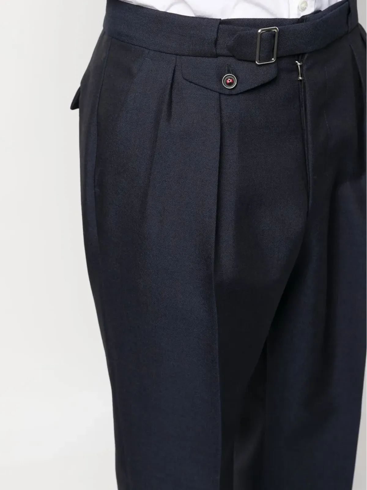 Maison Margiela 4ステッチ テーパードパンツ - ブルー - 画像5