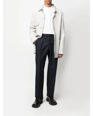 Maison Margiela 4ステッチ テーパードパンツ - ブルー - サムネイル2