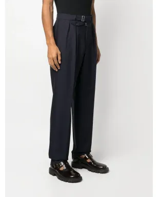 Maison Margiela 4ステッチ テーパードパンツ - ブルー - サムネイル3